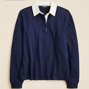 J.Crew Premium Weight classic Rugby Shirt